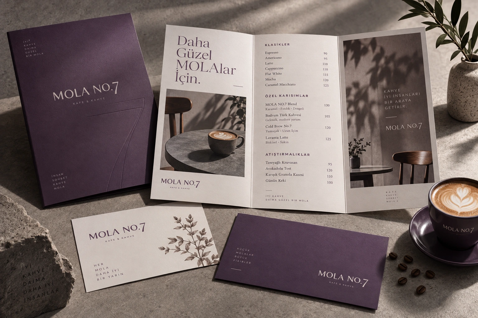 MOLA NO.7 — Menü & sunum konsept çalışması