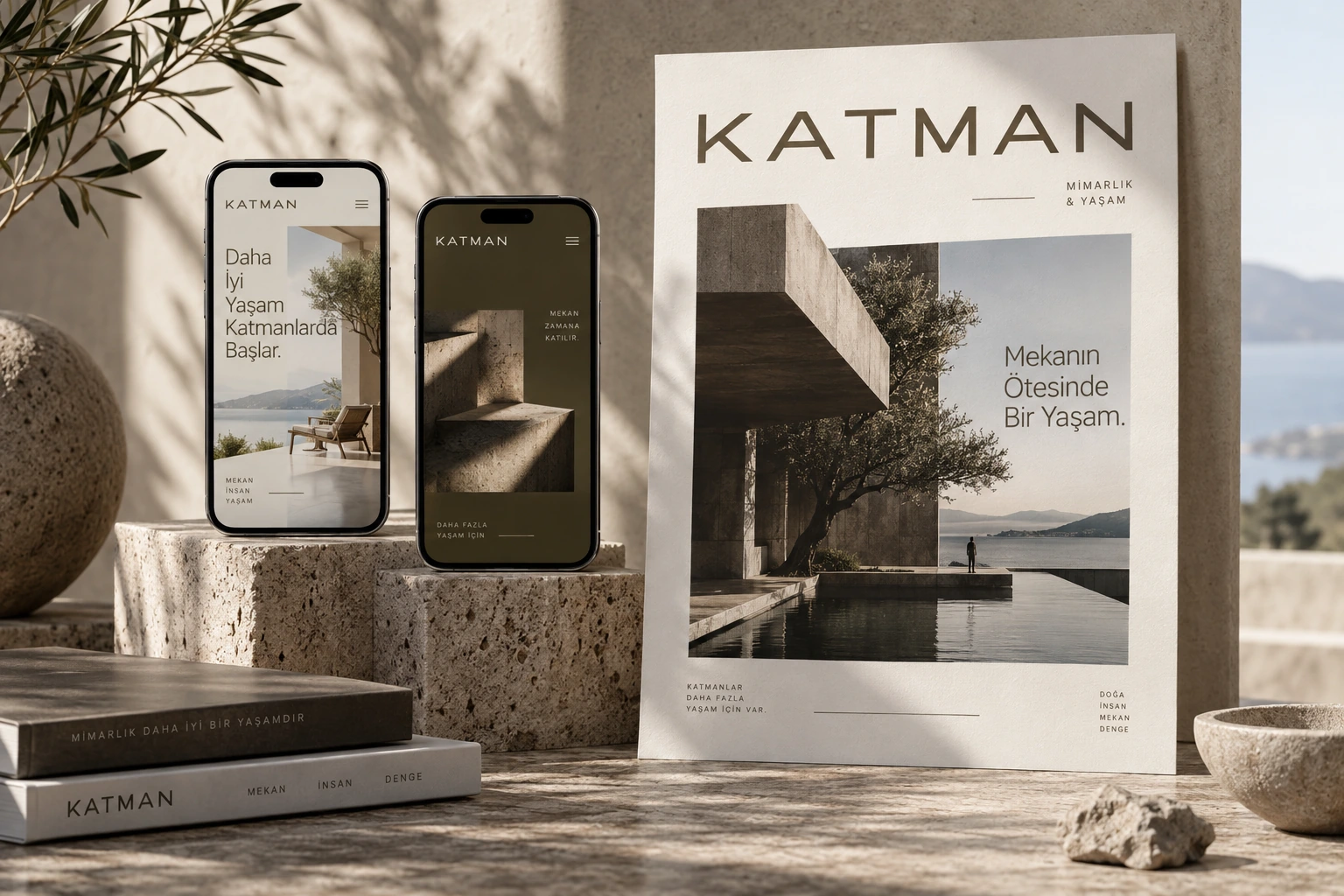 KATMAN — Sosyal medya tasarımı konsept çalışması