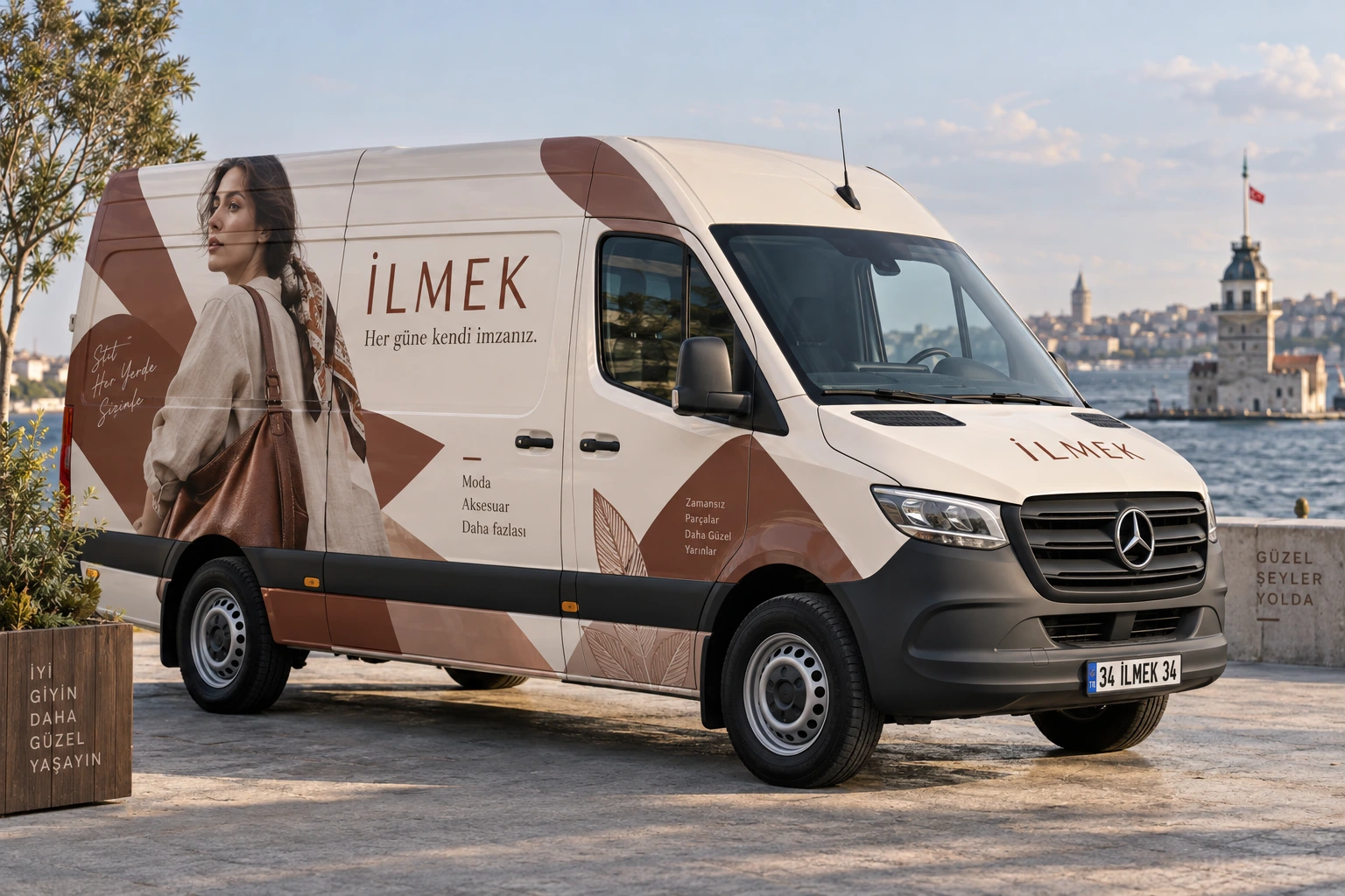 İLMEK — Araç giydirme konsept çalışması