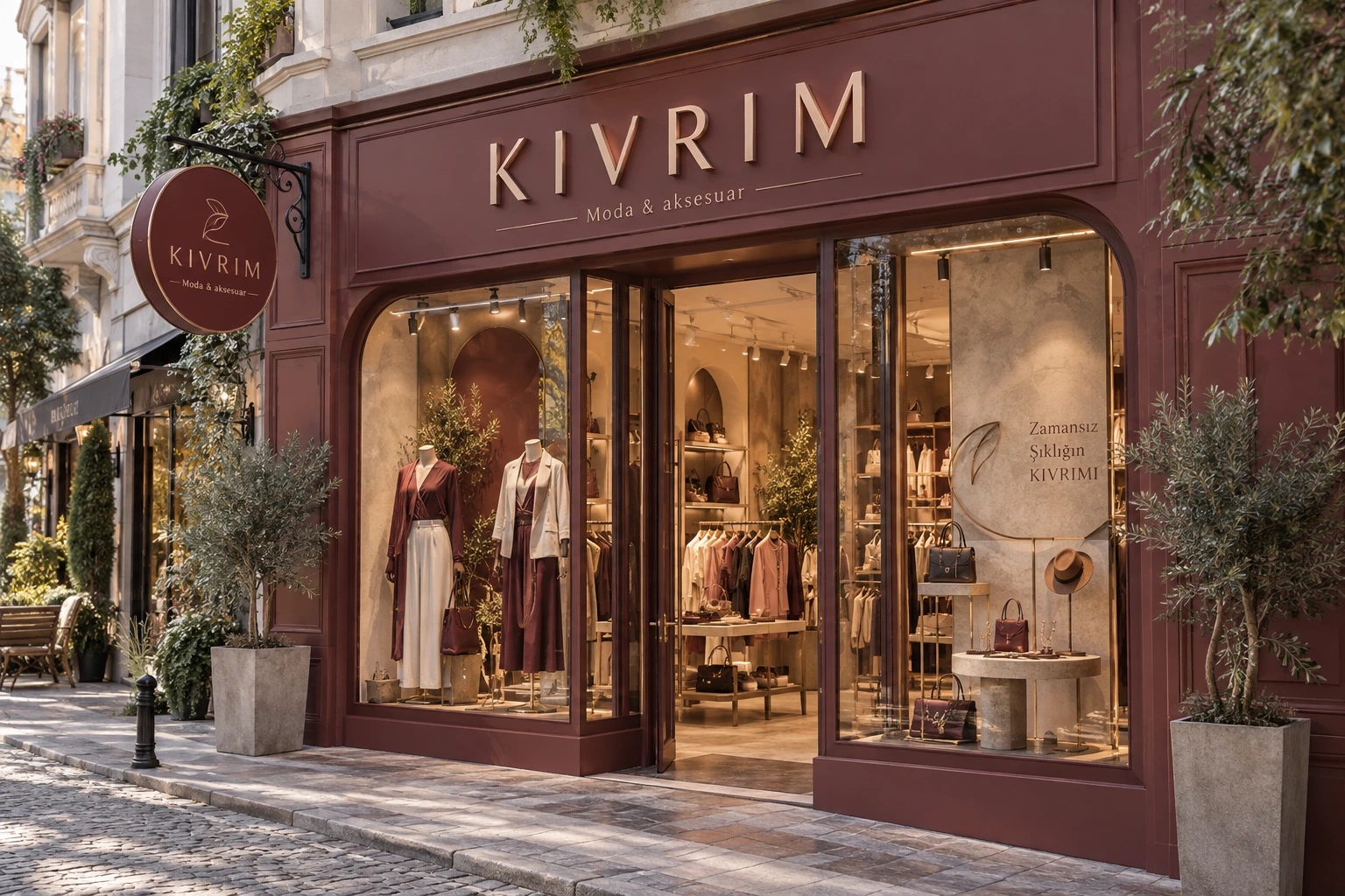 KIVRIM — Tabela & cephe konsept çalışması
